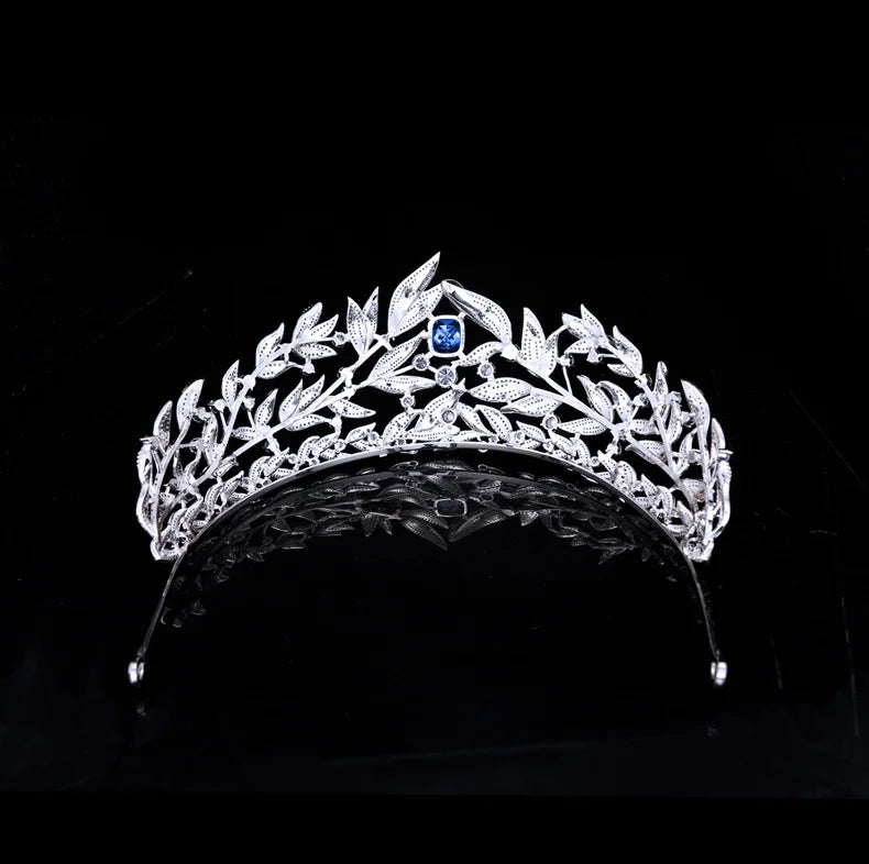 Luxury Zirconia Wedding  Crown  Hair Jewelry Accessories