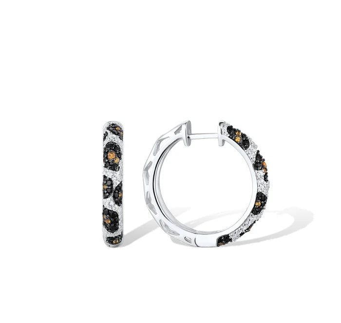 925 Sterling Silver Black Spinel Yellow  Jewelry