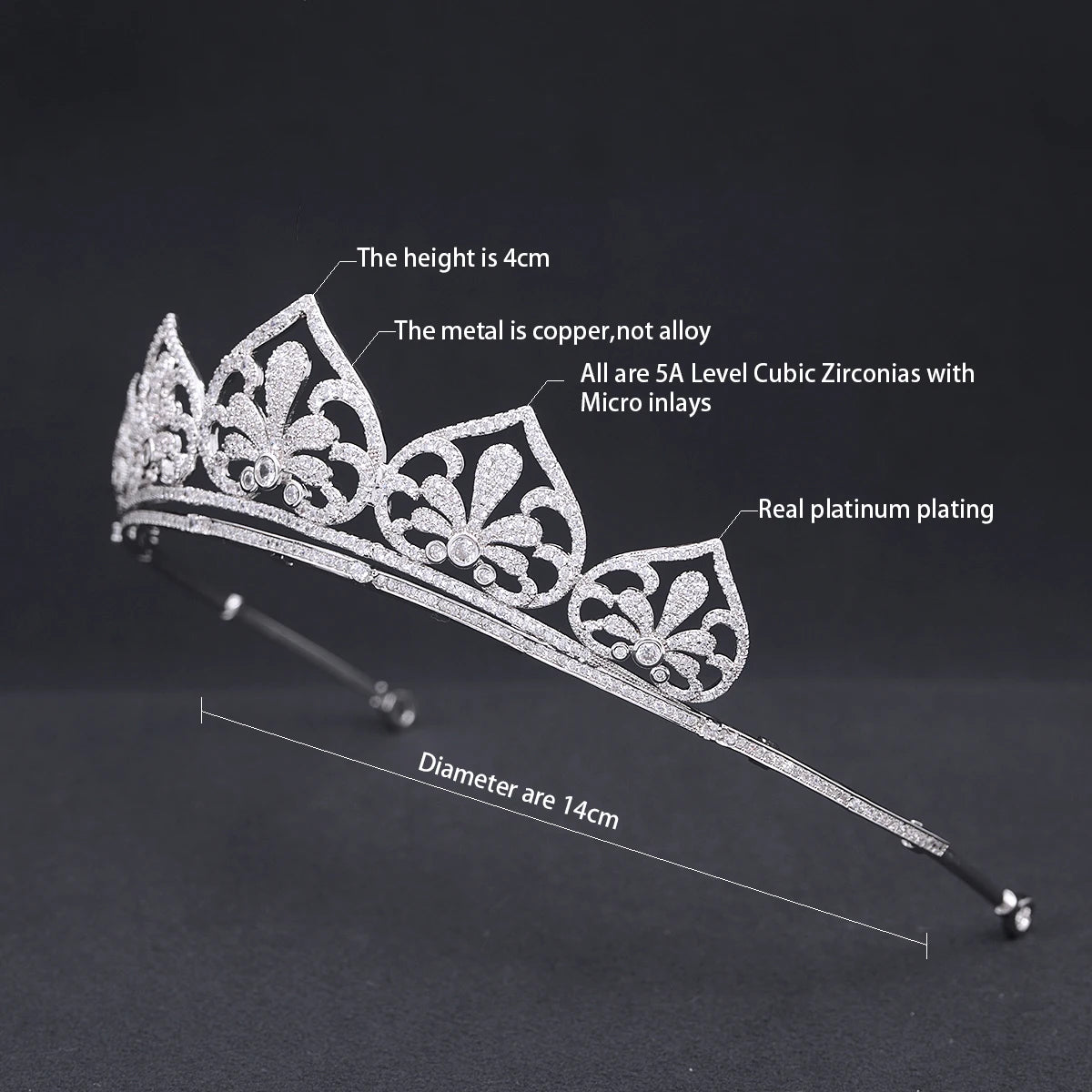 Zirconia Royal Crystal Princess