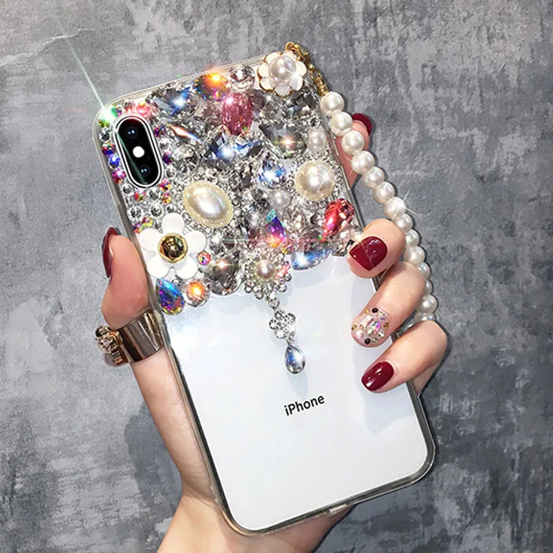 Luxury bling crystal case for Huawei P20, P30, P40, P50 pro, Lite, mate 20, 30, 40 pro, Lite, Diamond