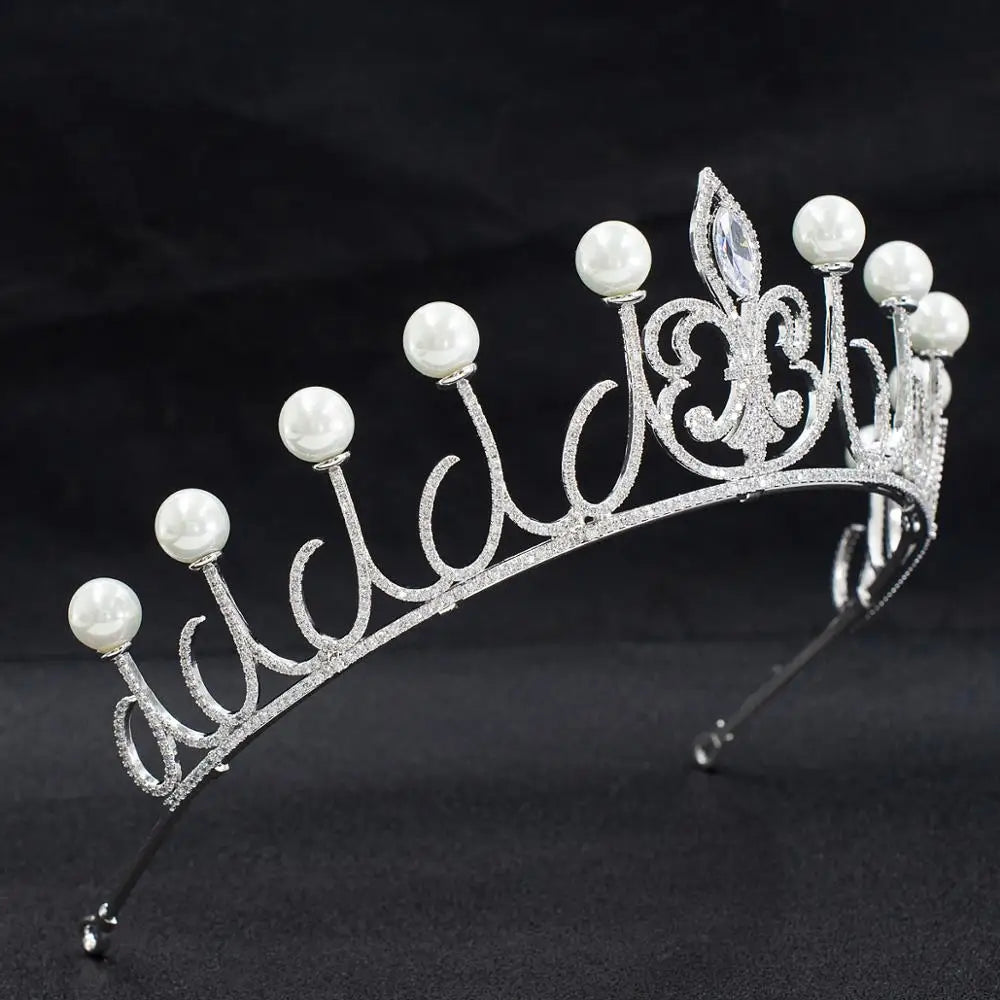 Zirconia Princess Crown  Jewelry Accessories