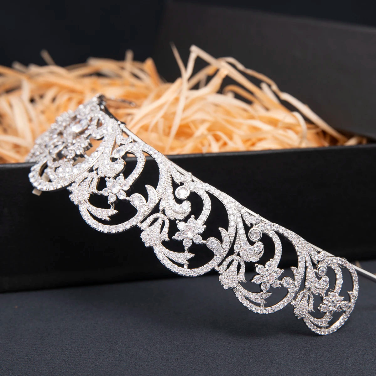 Zirconia Royal  Princess Head Jewelry