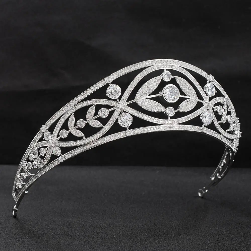 Zirconia Princess  Crown Jewelry Accessories