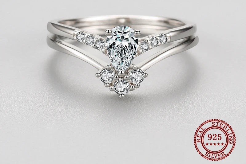 zircon 925 Sterling Silver Luxury