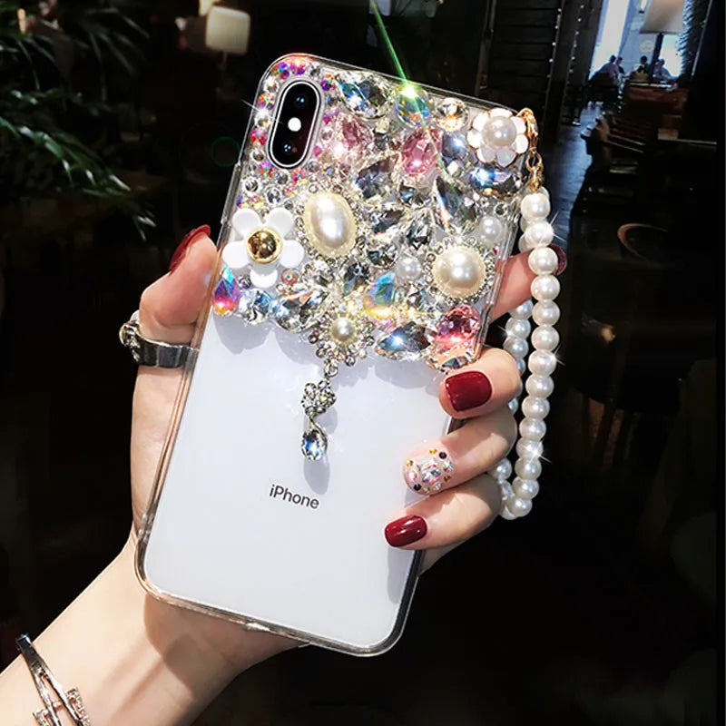 Luxury bling crystal case for Huawei P20, P30, P40, P50 pro, Lite, mate 20, 30, 40 pro, Lite, Diamond