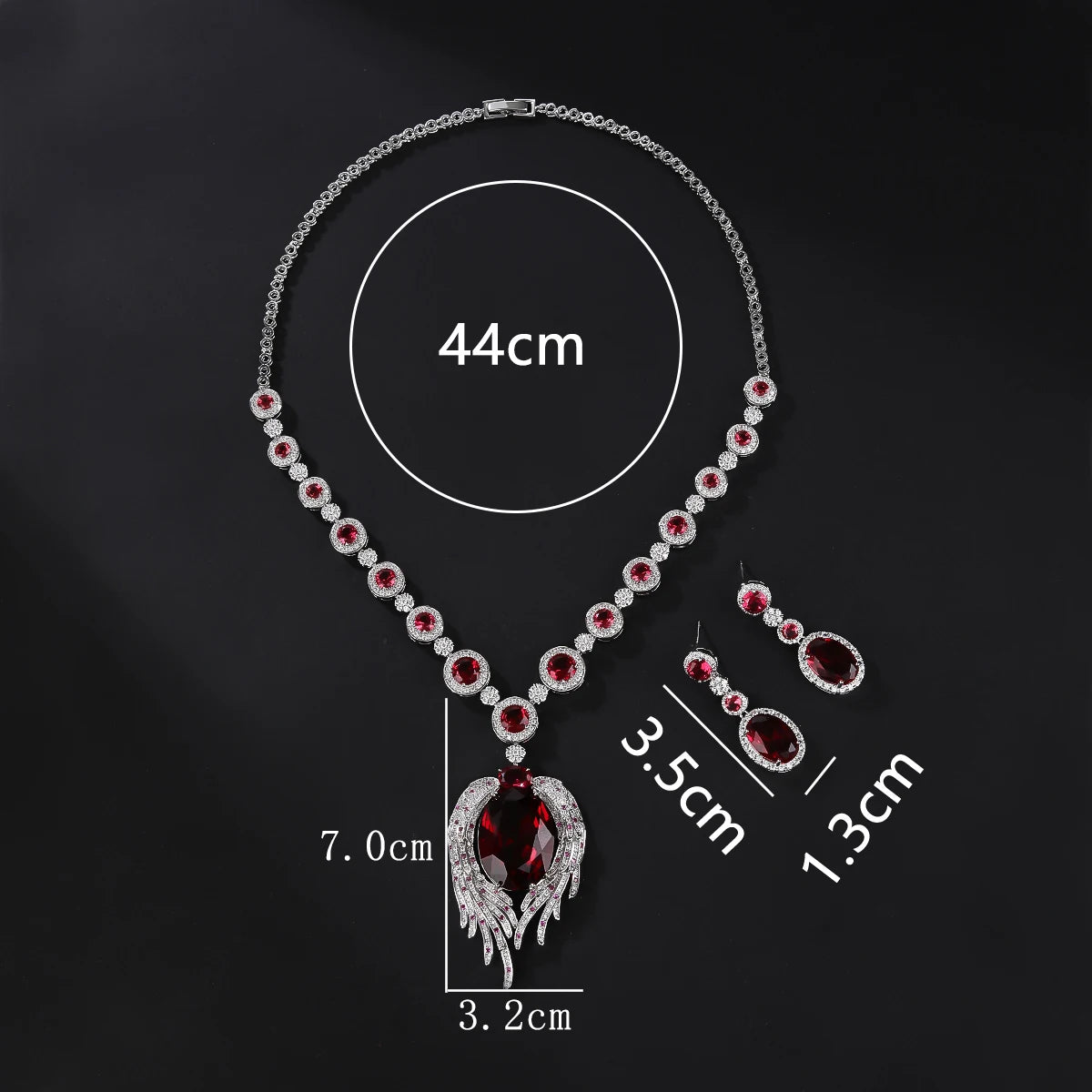 Pieces High Quality Zirconia Fashion Zirconia  Set Jewelry Zirconia