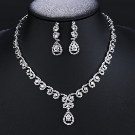 High Quality Zirconia Fashion Zirconia  Set Jewelry Zirconia