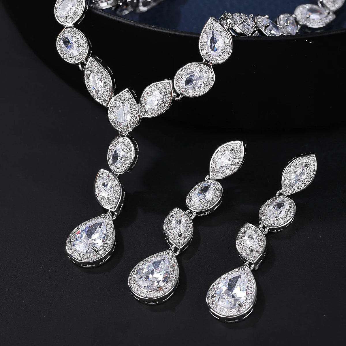 High Quality Zirconia Fashion Zirconia  Set Jewelry Zirconia