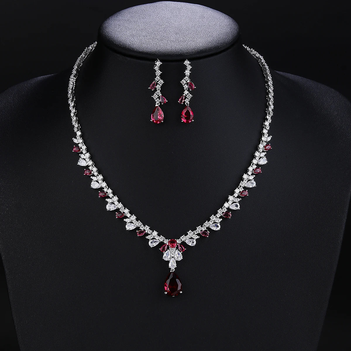 Luxury Pieces High Quality Zirconia Fashion Zirconia  Set Jewelry Zirconia