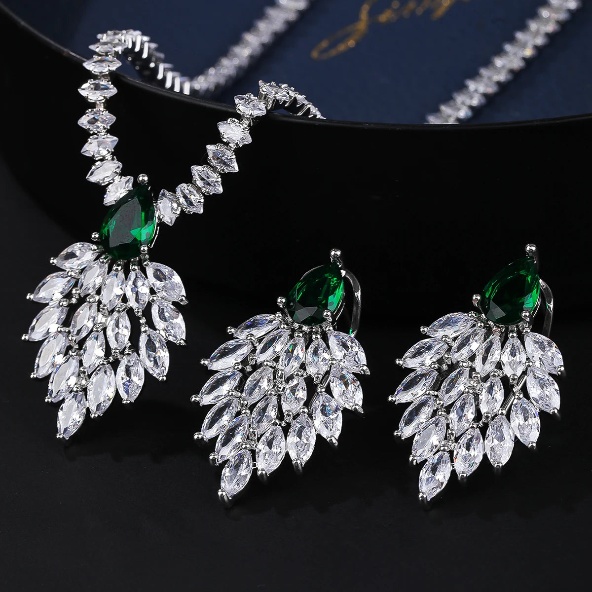 High Quality Zirconia Fashion Zirconia  Set Jewelry Zirconia