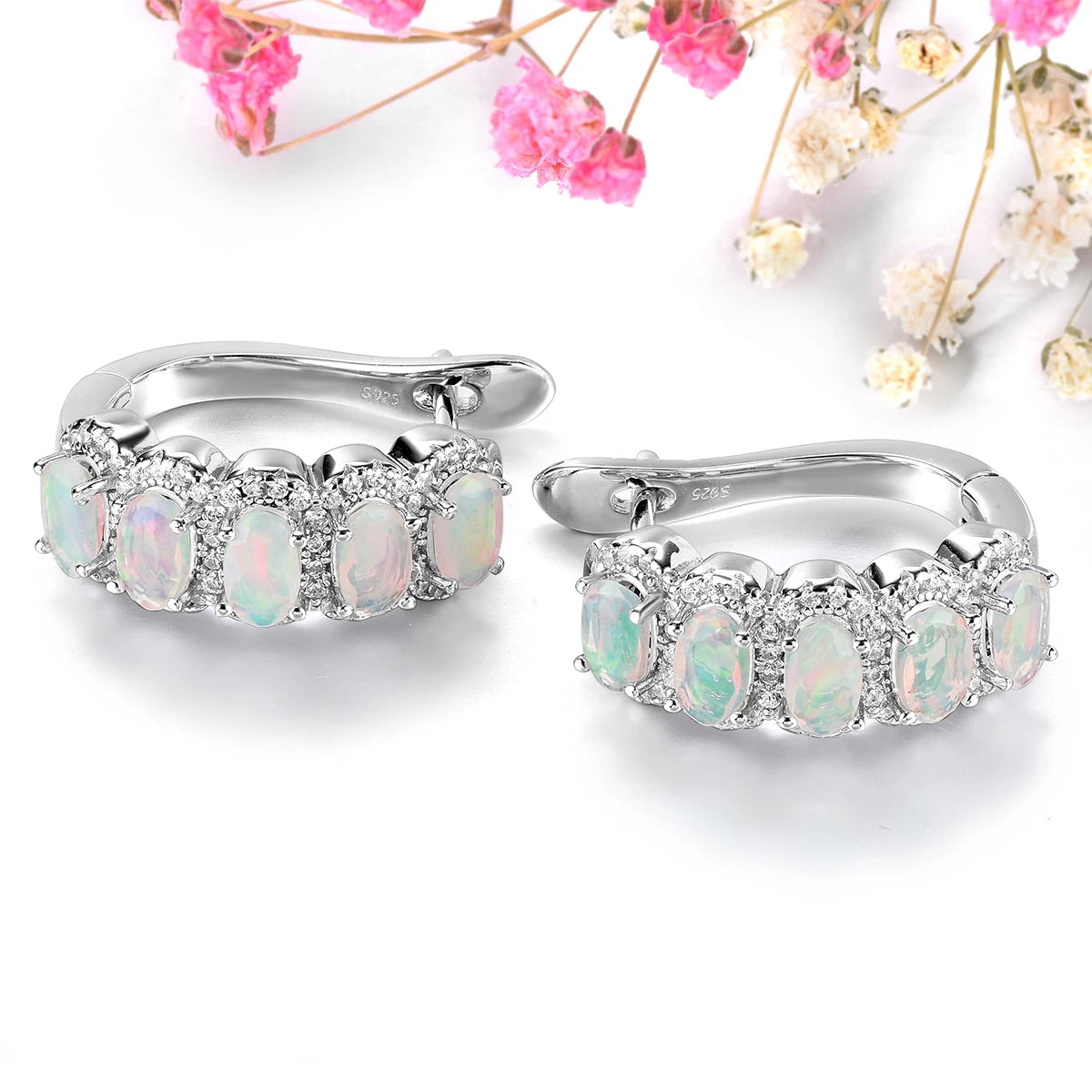 Natural Opal Sterling Silver