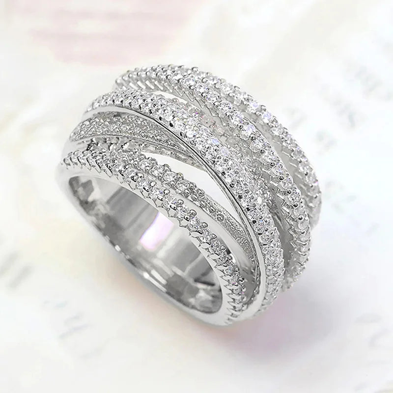 Luxury  Rings 925 Sterling Silver