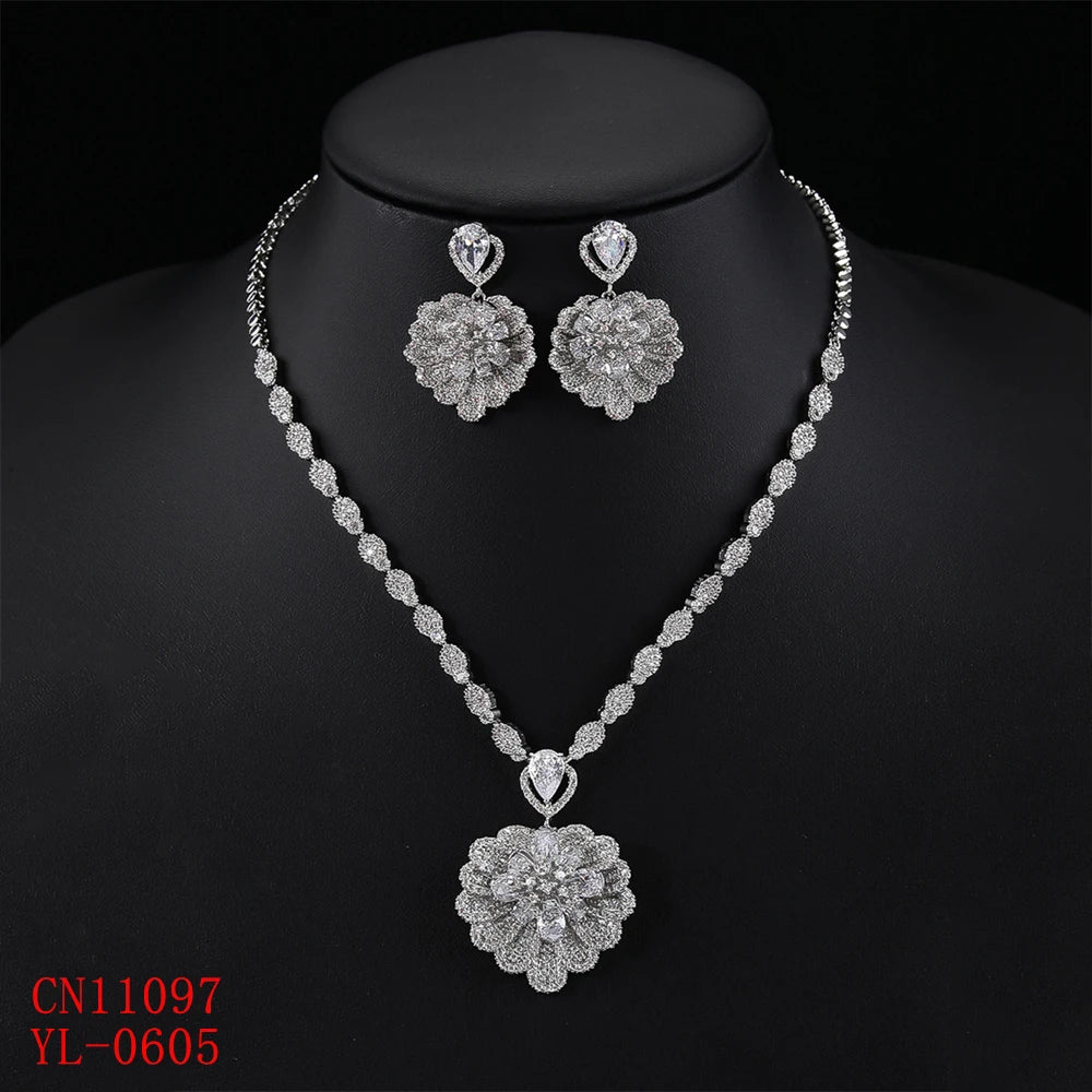 Fashion Zirconia Jewelry Sets