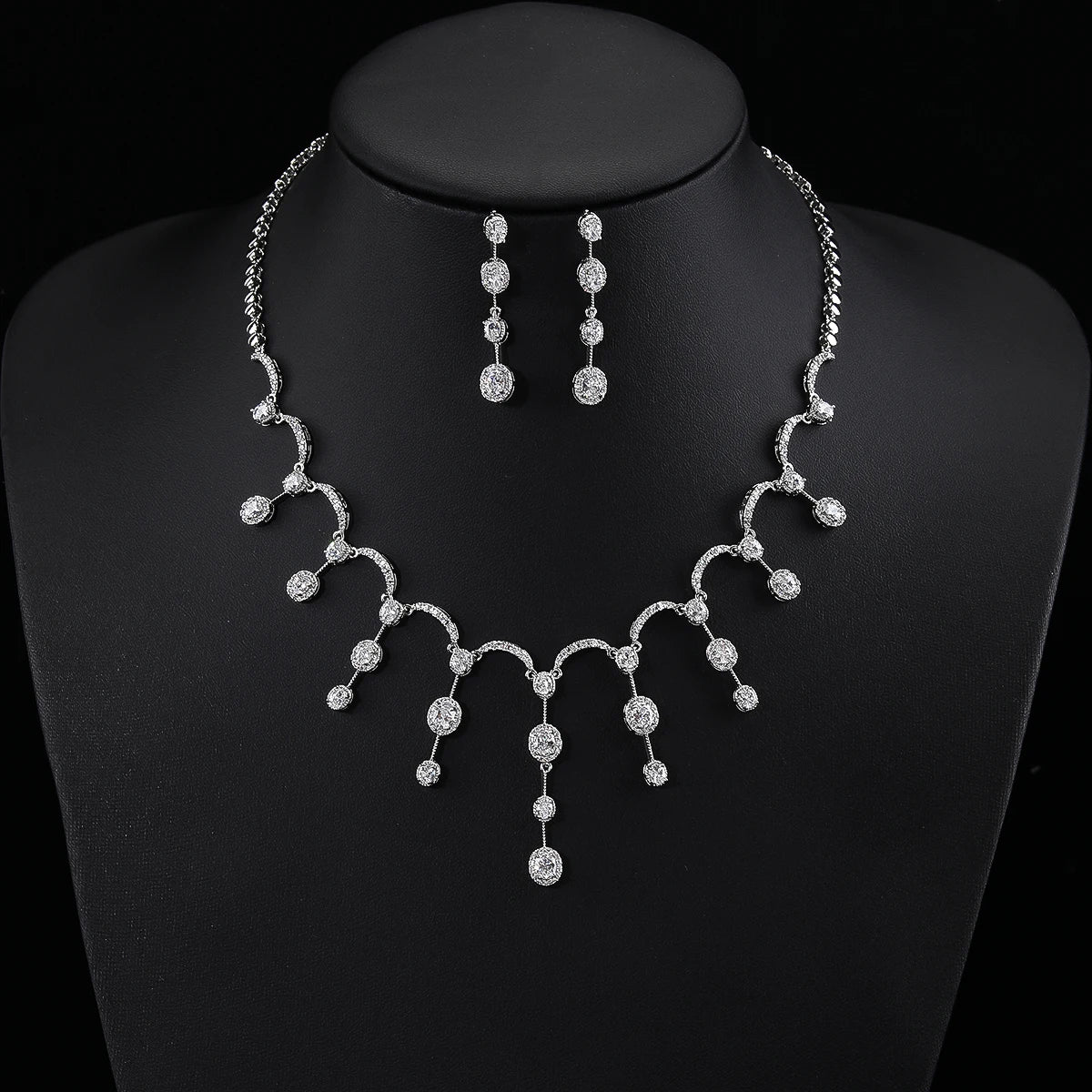 Pieces High Quality Zirconia Fashion Zirconia  Set Jewelry Zirconia