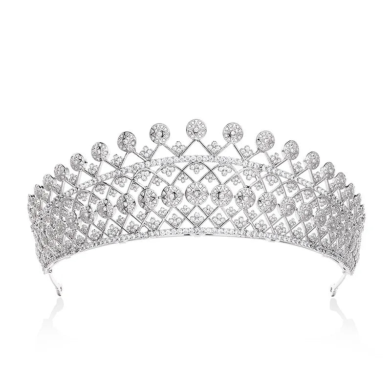 Vintage Luxury  Zirconia Crown Jewelry