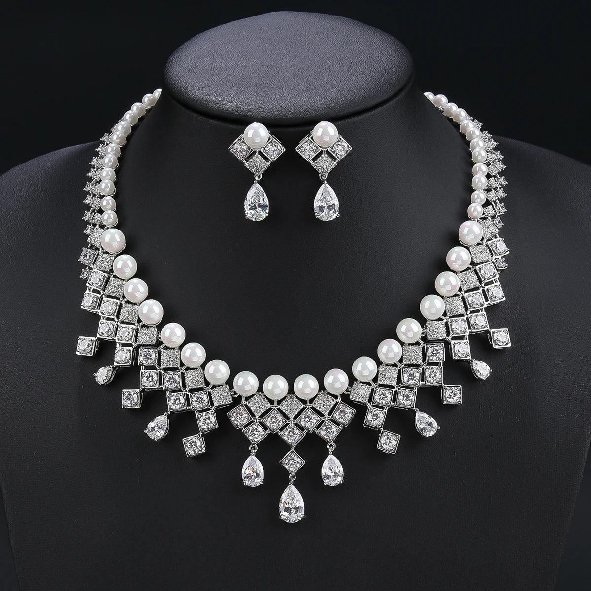 Luxury  Zircon Jewelry Set