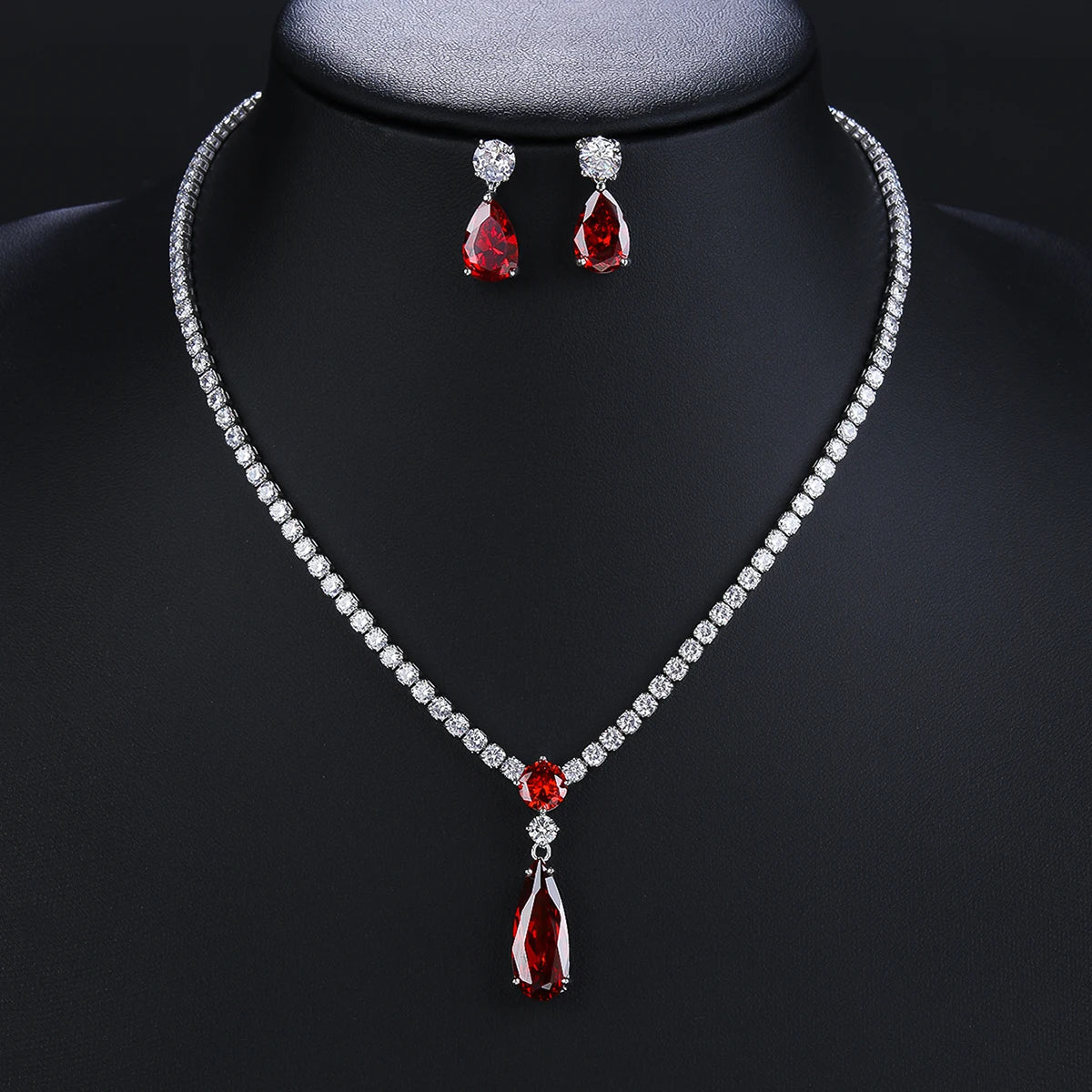 Luxury Pieces High Quality Zirconia Fashion Zirconia  Set Jewelry Zirconia