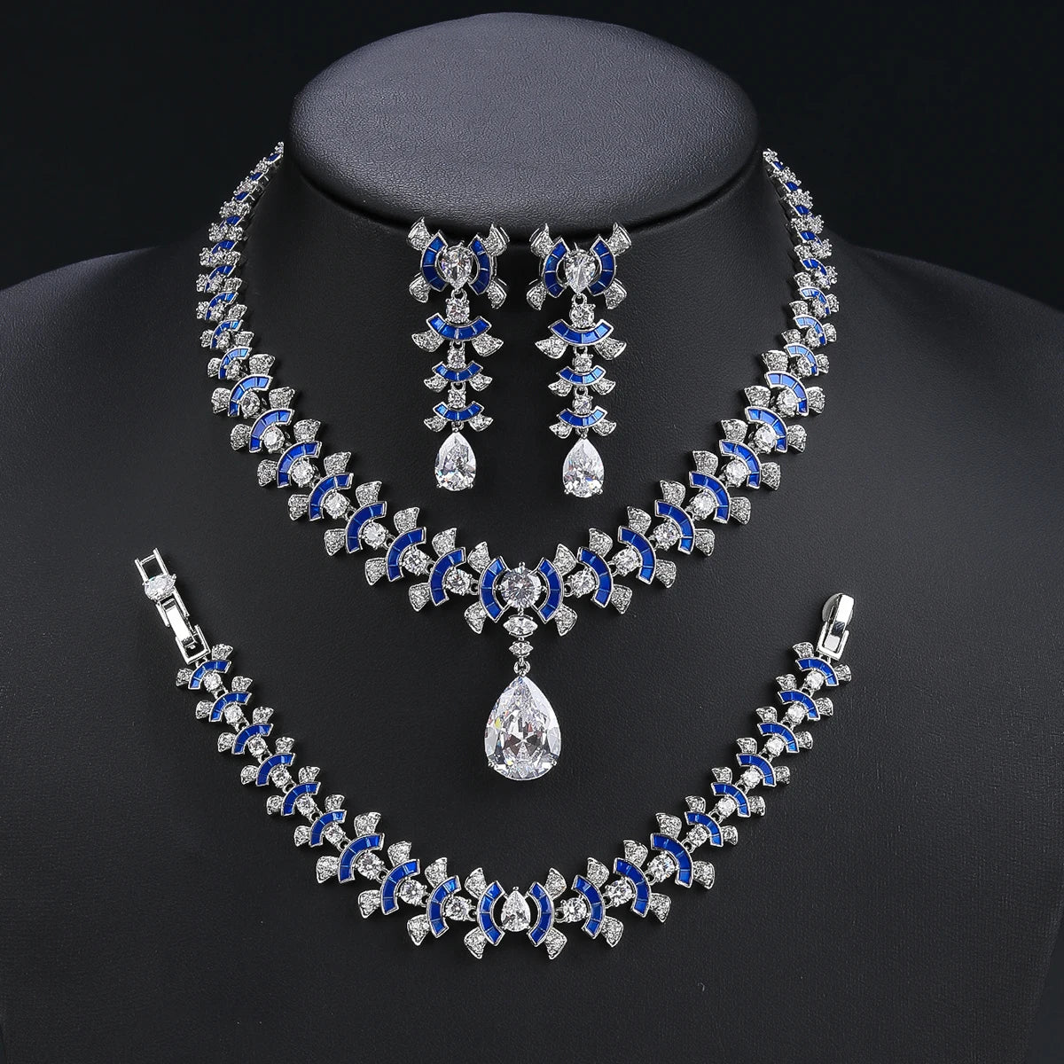 Fashion Zirconia  Set  Bridal Wedding Jewelry