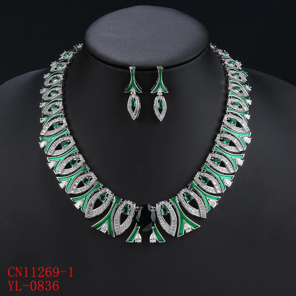 Fashion  Zirconia Set Jewelry