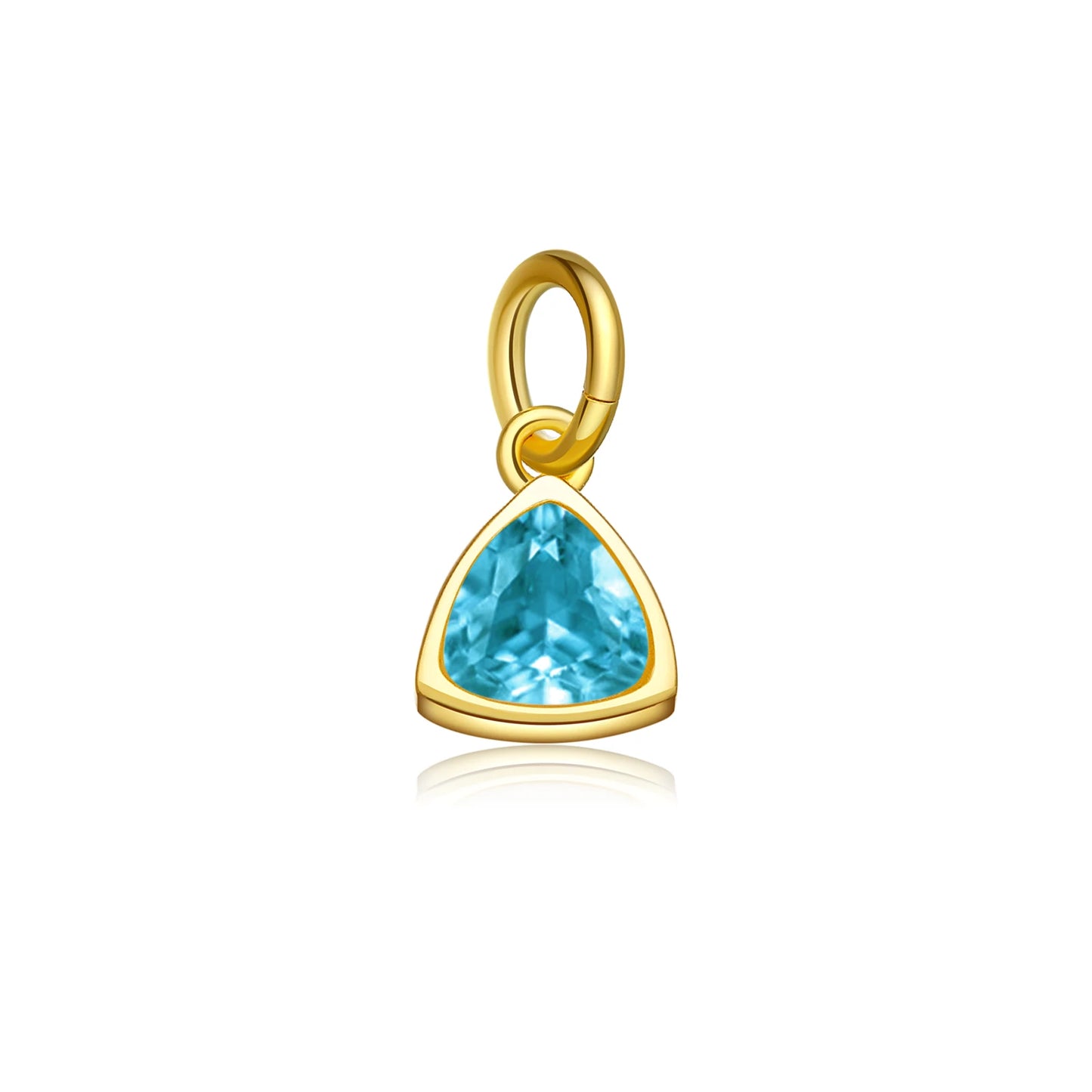 ANDYWEN 925 Sterling Silver Gold  Zircon