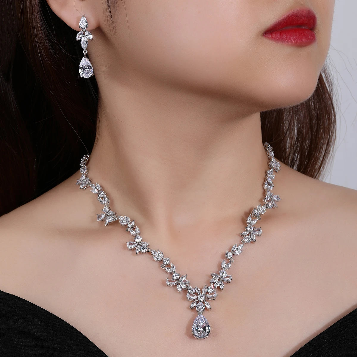 Pieces High Quality Zirconia Fashion Zirconia  Set Jewelry Zirconia