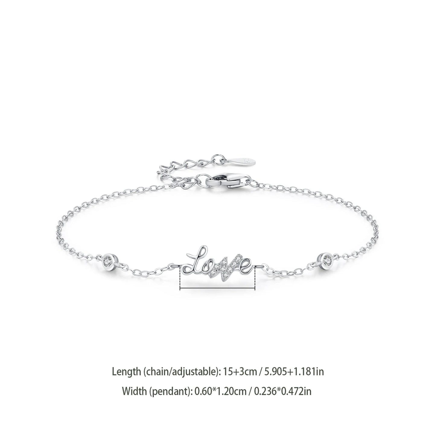 Bracelets  Top Quality Real 925 Sterling Silver Zircon  Jewelry