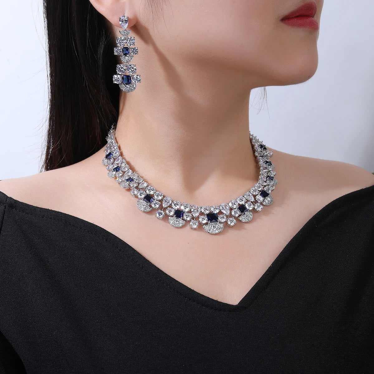 Zirconia  Sets Accessories Jewelry