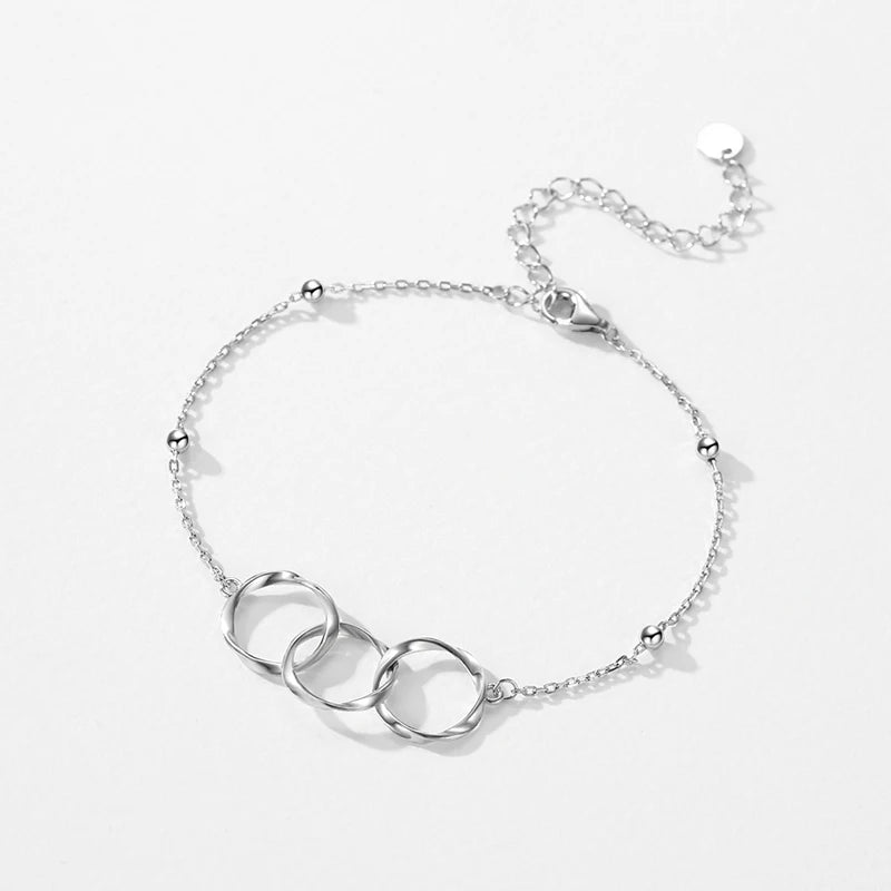 Bracelets  Top Quality Real 925 Sterling Silver Zircon  Jewelry