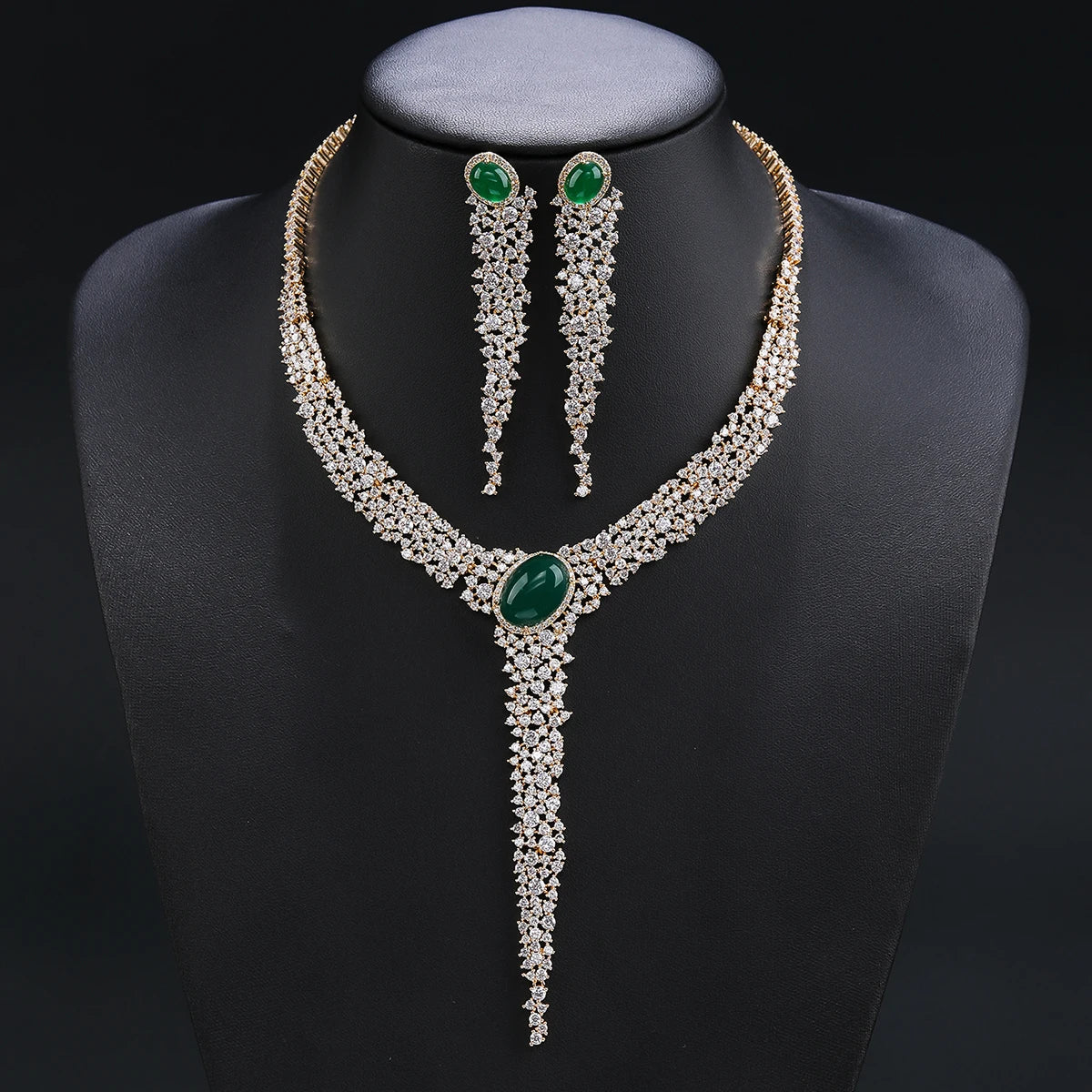 Luxury Zirconia Set Jewelry