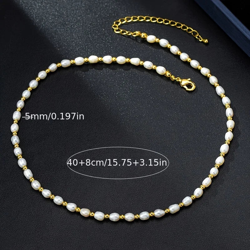 Natural Freshwater Pearl Necklaces