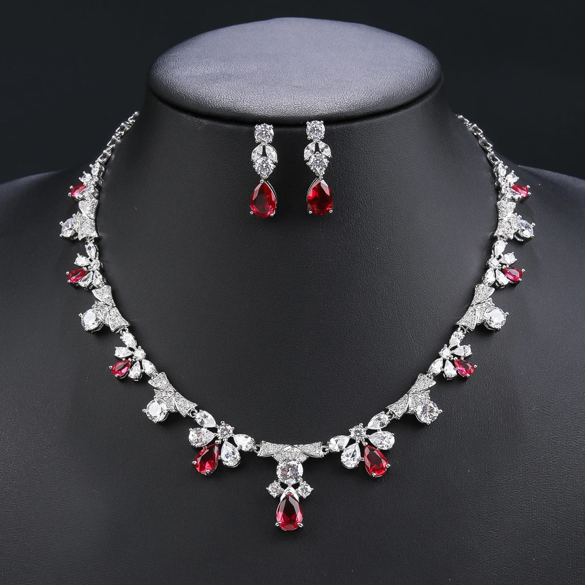 Luxury Pieces High Quality Zirconia Fashion Zirconia  Set Jewelry Zirconia