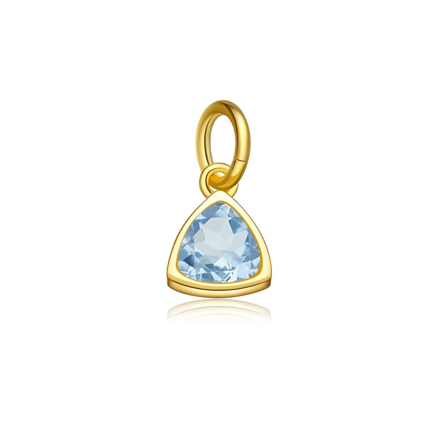 ANDYWEN 925 Sterling Silver Gold  Zircon