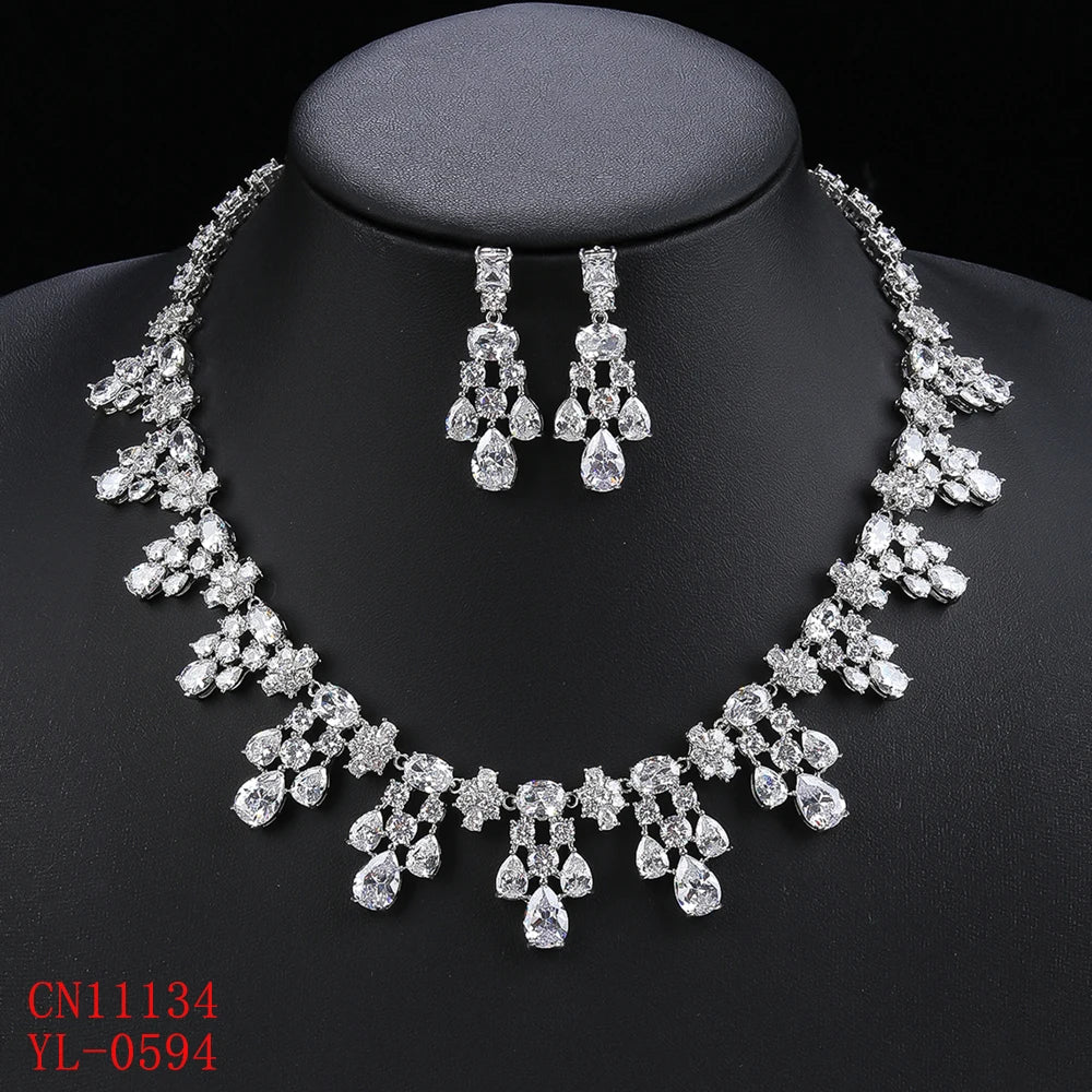 Luxury Set  Zircon Jewelry Set