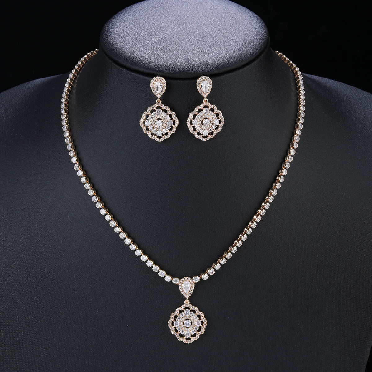 Fashion Zirconia  Set Jewelry Zirconia