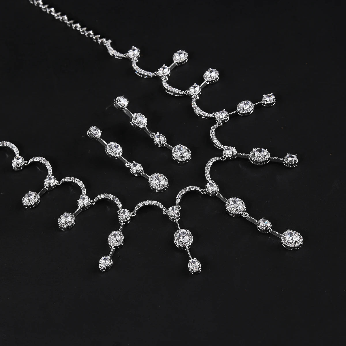 Pieces High Quality Zirconia Fashion Zirconia  Set Jewelry Zirconia