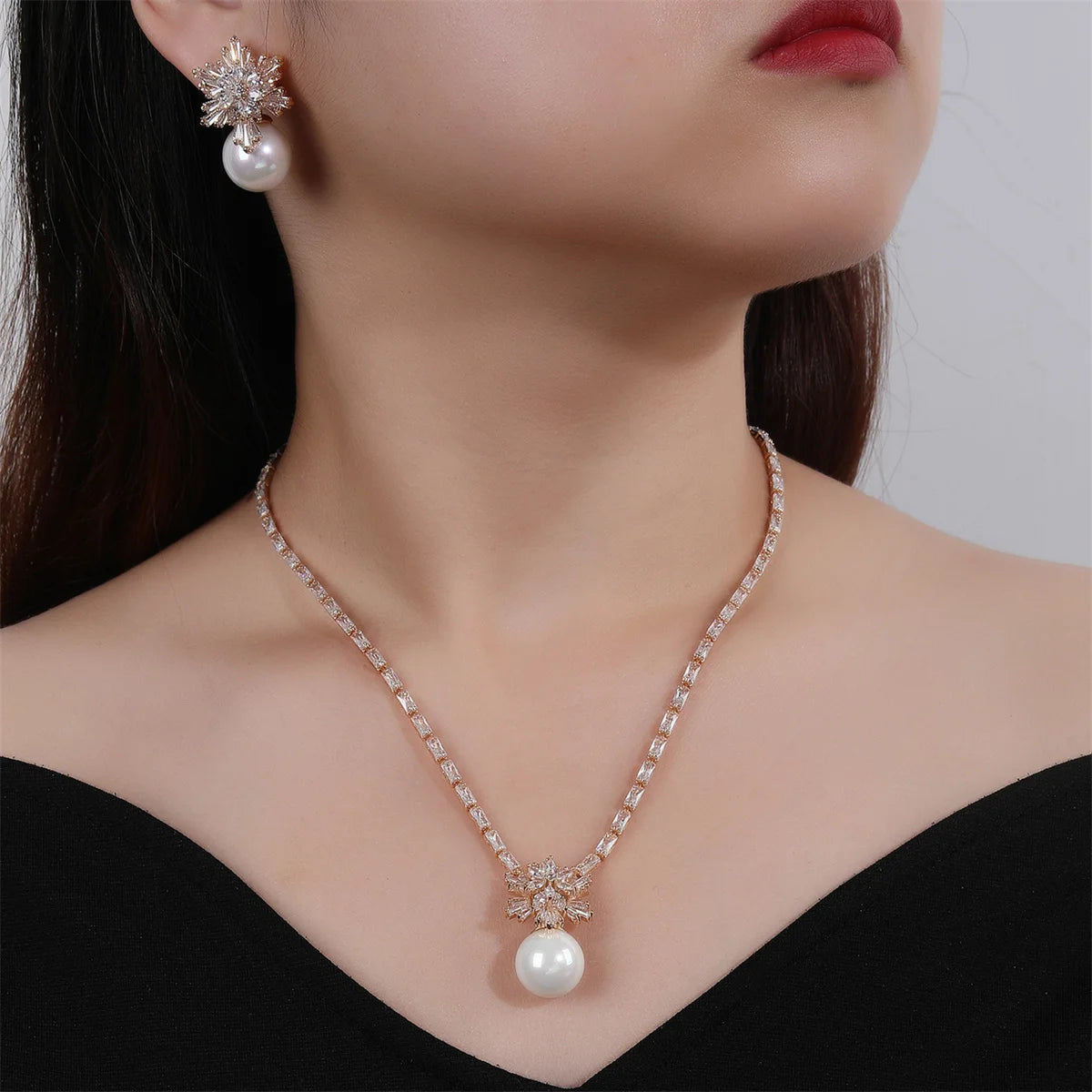 High Quality Zirconia Fashion Zirconia  Set Jewelry Zirconia