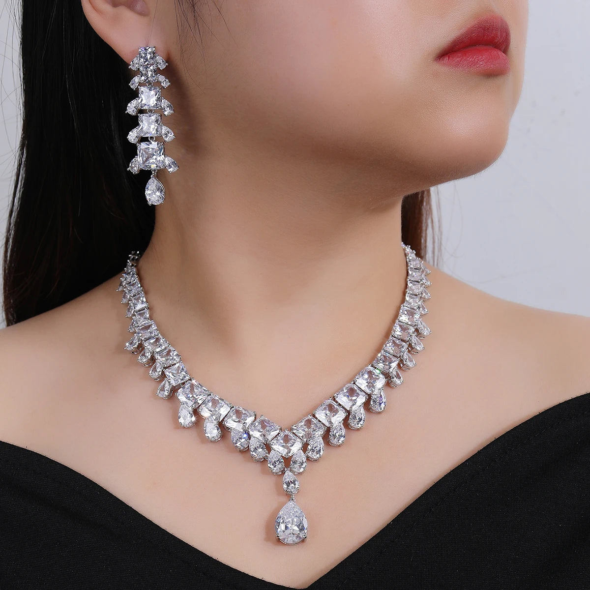 Zirconia Jewelry Luxury Set