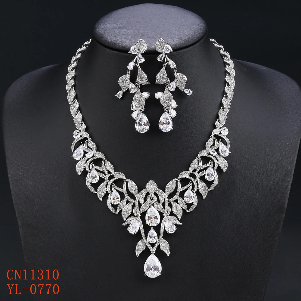 Luxury Zirconia Jewelry Set