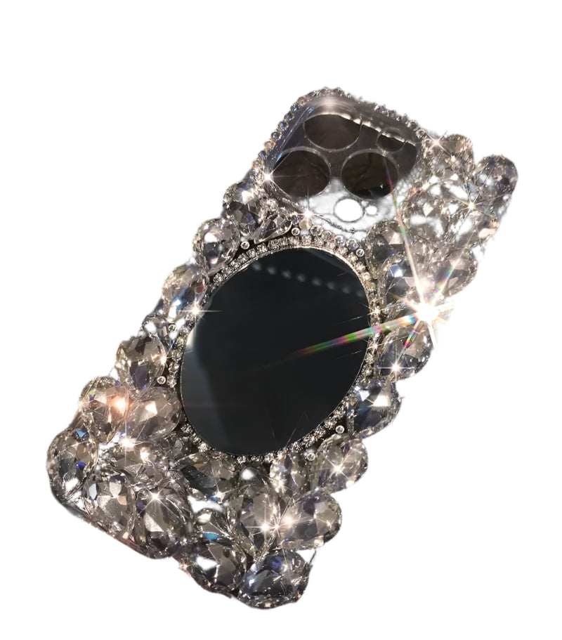 Sparkling Rhinestone Case for Huawei P50 P60 Pro Mate 50 60 Honors 80 90 100 Pro Crystal Clear Cover