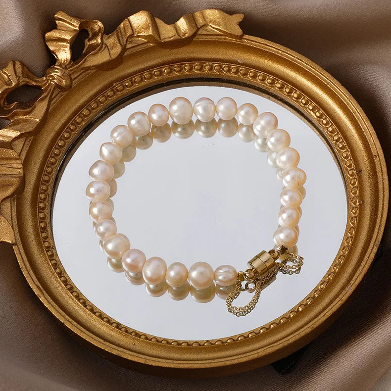 14K Gold Filled Natural Freshwater Pearl