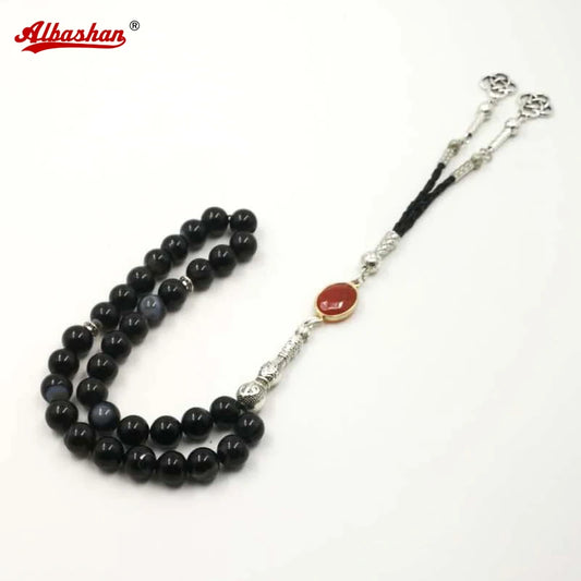 Agates Tasbih Man's bracelets misbaha prayer beads 33 66 99 accessories Personality Gift for Muslim man or women