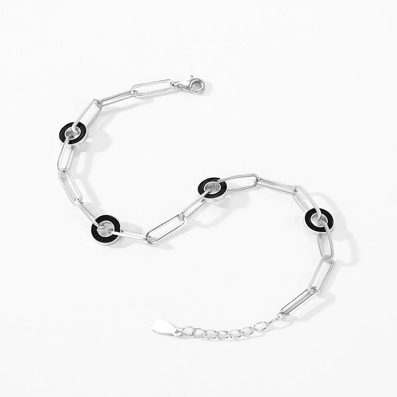 Real 925 Sterling Silver Bracelets Luxury  Jewelry