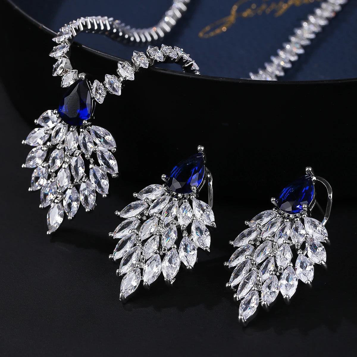 High Quality Zirconia Fashion Zirconia  Set Jewelry Zirconia