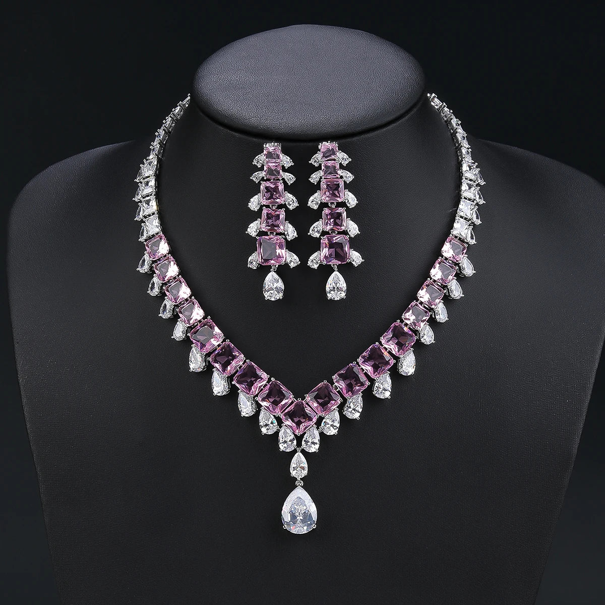 Zirconia Jewelry Luxury Set