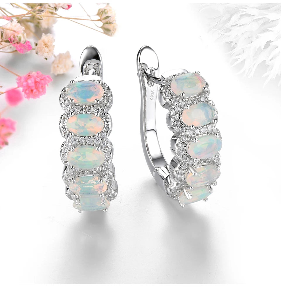 Natural Opal Sterling Silver