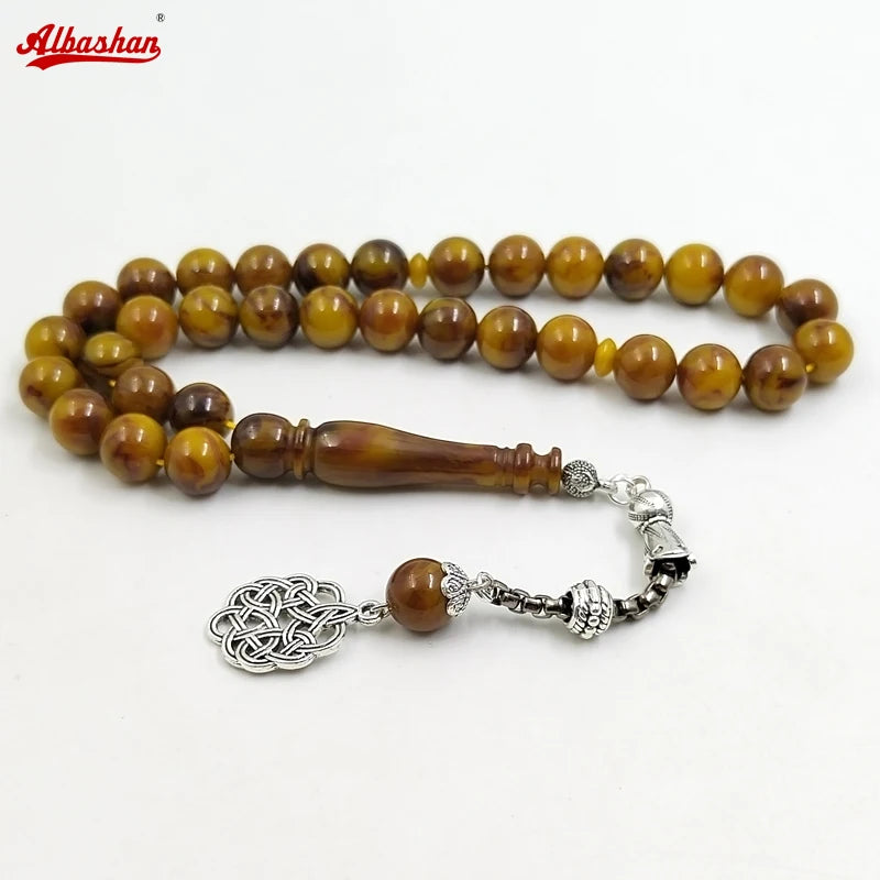 Tasbih Resin Bead muslim Bracelet Turkish accessories Islamic prayer beads fashion Misbaha Muslim eid Gift