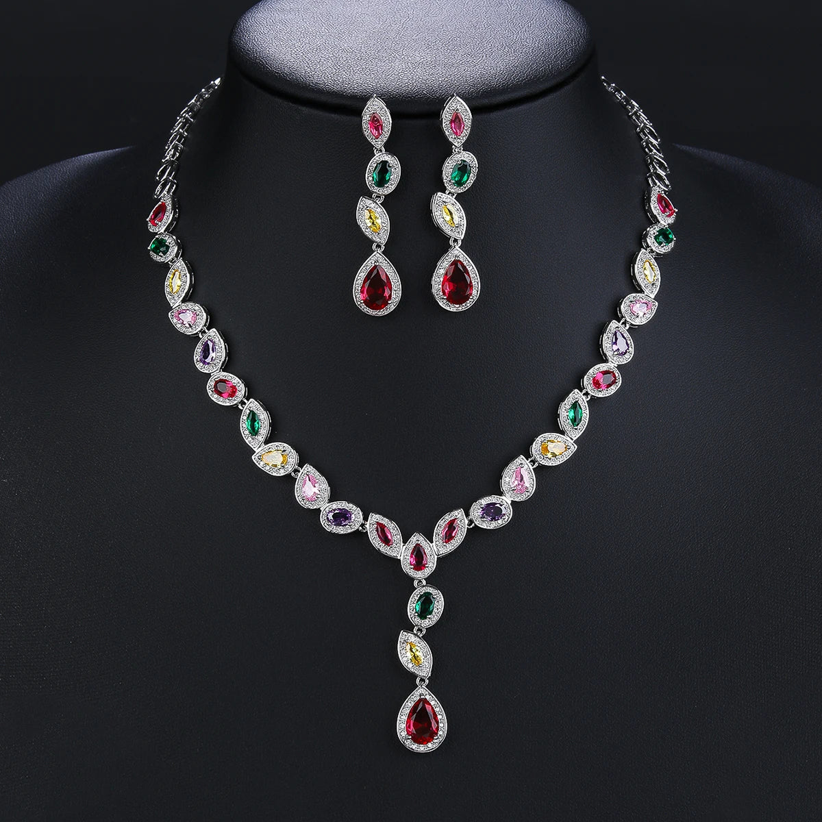 High Quality Zirconia Fashion Zirconia  Set Jewelry Zirconia