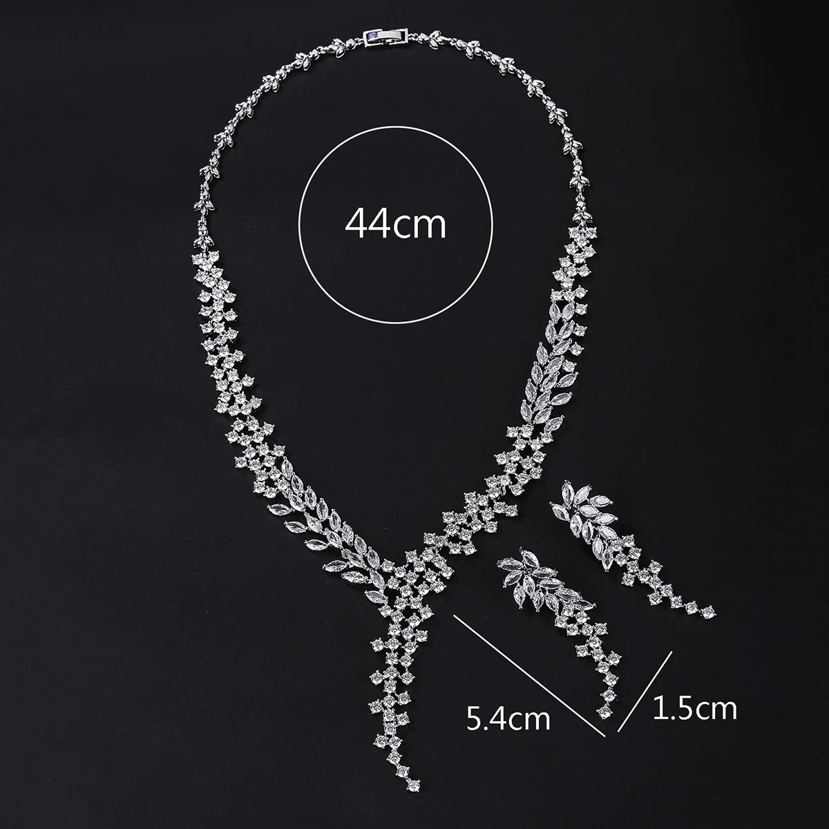 Luxury Pieces High Quality Zirconia Fashion Zirconia  Set Jewelry Zirconia