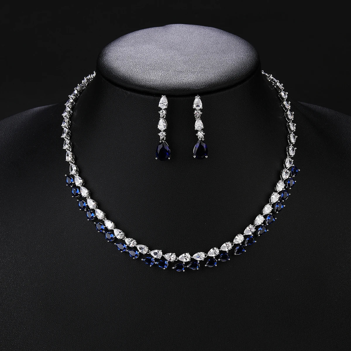 Luxury Pieces High Quality Zirconia Fashion Zirconia  Set Jewelry Zirconia