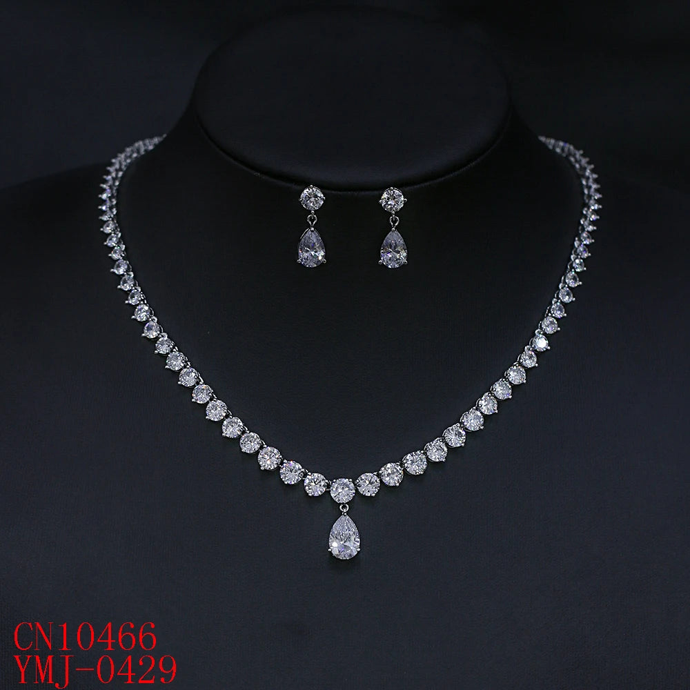 Luxury Pieces High Quality Zirconia Fashion Zirconia  Set Jewelry Zirconia